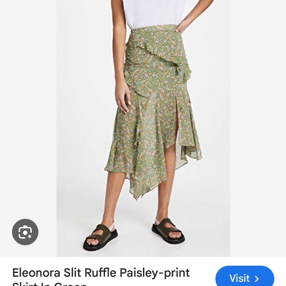 Veronica Beard Eleanora Silk Skirt Size 4
